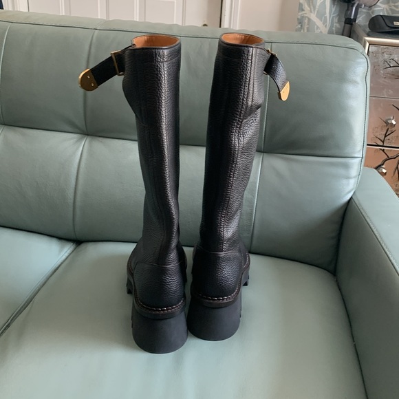 Chloé NWT Authentic Owena Knee High Platform Boot - Picture 8 of 15